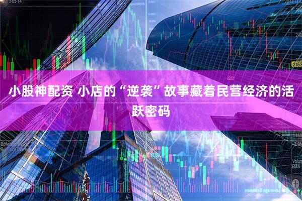 小股神配资 小店的“逆袭”故事藏着民营经济的活跃密码